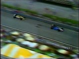 Gran Premio degli Stati Uniti 1986: Sorpassi di A. Senna ed Arnoux a Mansell, intervista a Nannini e ritiro di Berger