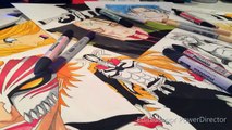 Speed Drawing - Kurosaki Ichigo - with Prismacolors | Bleach