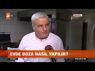 Evde boza nasıl yapılır? - atv Gün Ortası Bülteni