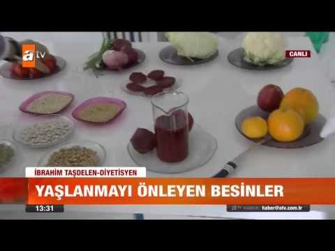 Yaşlanmayı önleyen besinler - atv Gün Ortası Bülteni
