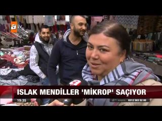 Islak mendiller 'mikrop' saçıyor - 04.12.2015 - atv Ana Haber