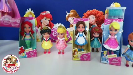 New Slime My First Disney Princess Mini Toddler Sparkle Dolls Glitter Putty Cinderella Ariel Belle