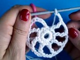 Вязание цветка крючком Урок 9 - How to Crochet flower