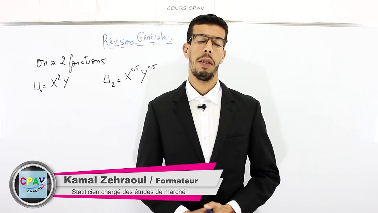 CAFE ECO #EP 12 Microéconomie S1 Exercice N°2 Darija