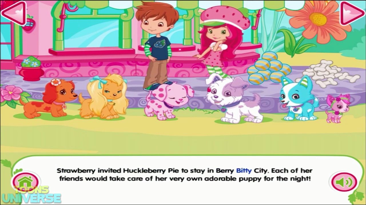Strawberry Shortcake Perfect Puppy Doctor Play Read and Color Game for Children