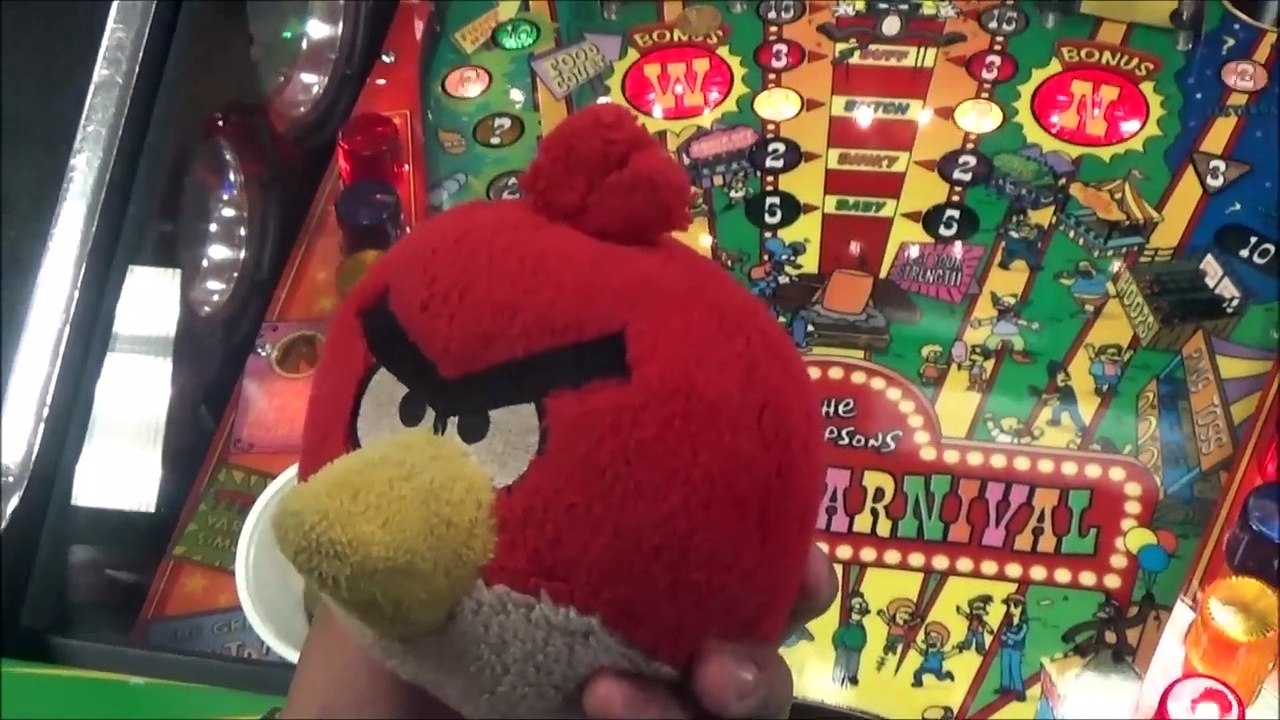 Angry Birds went to Chuck E Cheese
