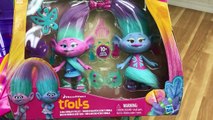 THE BIGGEST SURPRISE EGG Opening Trolls Ride-On Toy Dolls Branch Poppy Trolls Toys Surprises