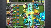 Plants vs Zombies SNOW PEA and Phat Beet Challenge in PVZ 2 (Plantas Contra Zombies 2)