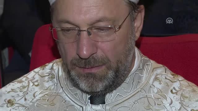 Camiler ve Din Görevlileri Haftası - Diyanet İşleri Başkanı Prof. Dr. Erbaş