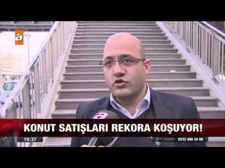 Konut satışları rekora koşuyor! - atv Ana Haber