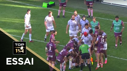 TOP 14 - Essai de PENALITE (UBB) - Bordeaux-Bègles - Toulon - J7 - Saison 2017/2018
