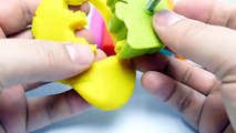 Learning English Colours with Playdough & Molds - Teaching Game