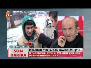 12 yaşındaki Salih Beytullah Köse Merter'de bulundu! - Müge Anlı ile Tatlı Sert 1549. Bölüm - atv