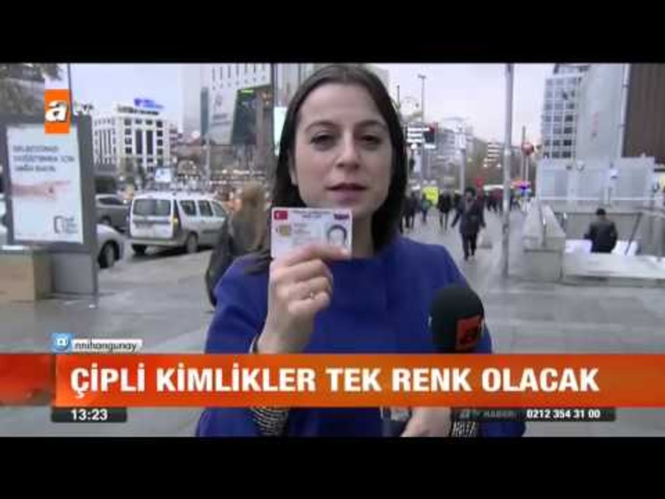 Çipli kimlikler hazır - atv Gün Ortası Bülteni