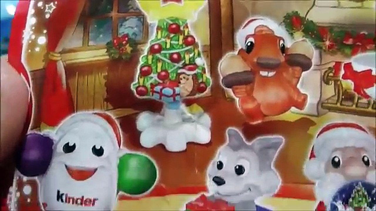 3 HUEVOS SORPRESA ESPECIAL KINDER NAVIDAD COLECCIÓN new. AYUDANTE DE PAPA NOEL. SURPRISE EGG