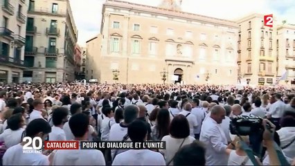 Catalogne : des manifestations pour le dialogue et l'unité