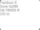 Lenovo 156 Zoll Notebook Intel Pentium N3540 Quad Core 4x266 GHz 8GB RAM 750GB SATA
