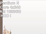 Lenovo 156 Zoll Notebook Intel Pentium N3700 Quad Core 4x240 GHz 8GB RAM 1000GB SATA