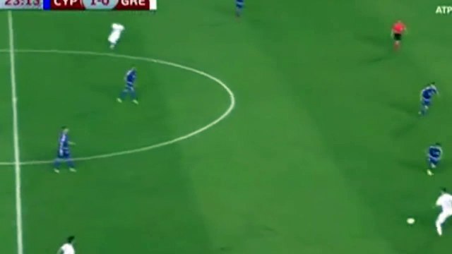 Konstantinos Mitroglou Goal HD - Cyprus 1 - 1 Greece - 07.10.2017 (Full Replay)
