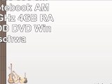 Lenovo B5045 396 cm 156 Zoll Notebook AMD A66310 2GHz 4GB RAM 500GB HDD DVD Win 7 HP