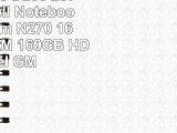 Acer Aspire D250 257 cm 101 Zoll Notebook Intel Atom N270 16GHz 1GB RAM 160GB HDD