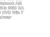 Lenovo B5045 396 cm 156 Zoll Notebook AMD A66310 2GHz 8GB RAM 2000 HDD DVD Win 7 HP