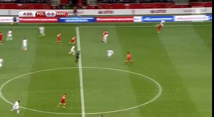 Poland 1  -  0 Montenegro 08/10/2017 Krzysztof Maczynski Super Goal 6' World Cup Qualif HD Full Screen .