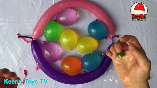 Colors Wet Balloons Compilation 15 Minutes Learn colours Balloon TOP Finger Family Kids #3