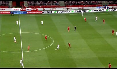 Kamil Grosicki Goal HD - Poland 2-0 Montenegro - 08.10.2017