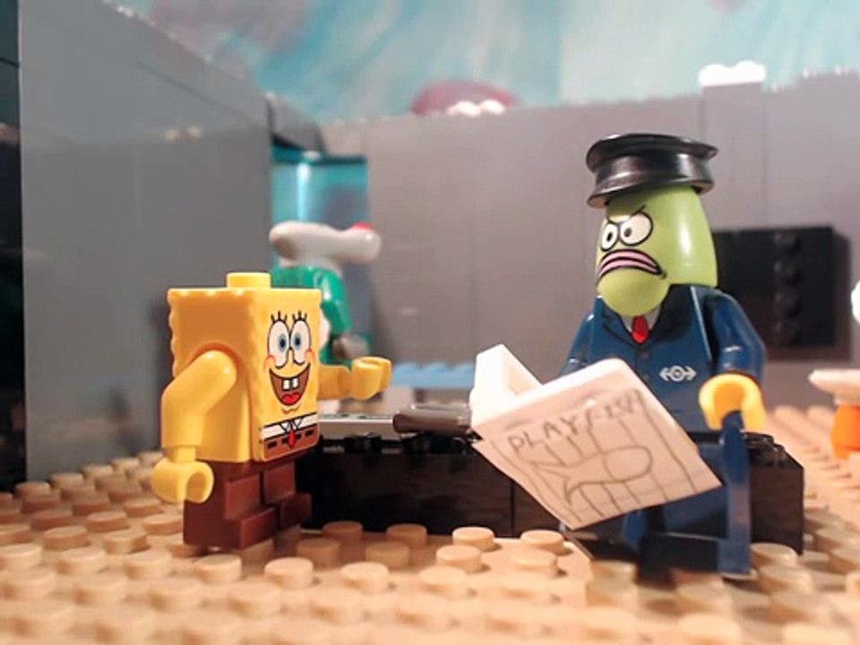 lego spongebob the bully