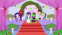 Masha And Dora Frozen Elsa Spoiled Wedding Funny Prank Finger Family Nursery Rhymes