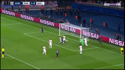 Ligue des Champions - Troisième but du psg VS Bayern Munchen 27 09 2017
