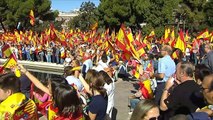 مظاهرة بمدريد رفضا لانفصال إقليم كتالونيا
