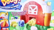 Moon Dough Barn Magical Molding Dough Moon Dough Farm Animals Mold Machine Play Doh