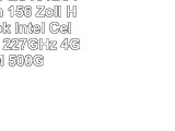 Acer Aspire ES1512C1WM 396 cm 156 Zoll HD Notebook Intel Celeron N2940 227GHz 4GB RAM