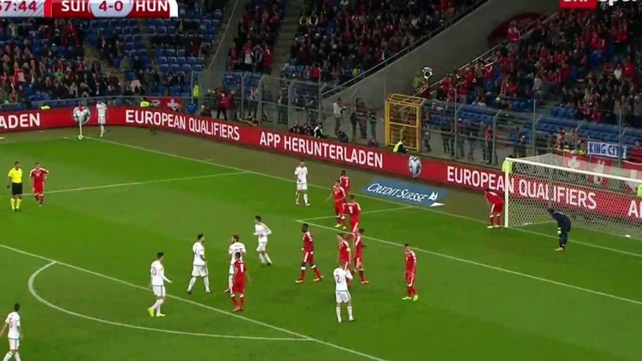Richard Guzmics Goal HD - Switzerland 4 - 1 Hungary - 07.10.2017 (Full Replay)