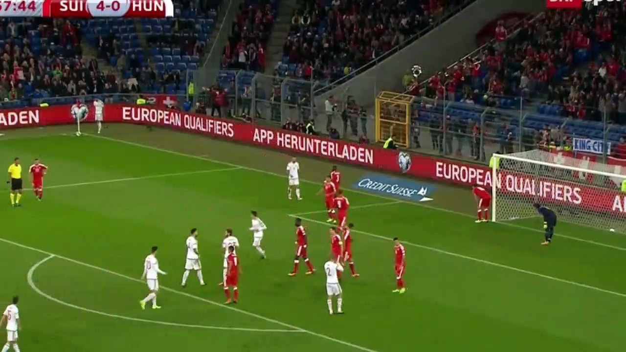 Richard Guzmics Goal HD - Switzerland 4 - 1 Hungary - 07.10.2017 (Full Replay)