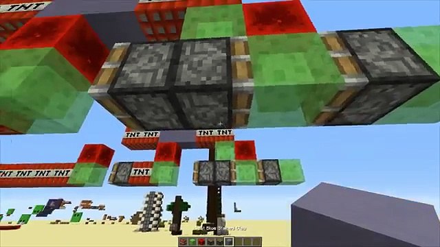 Missile guidé perforant / Canon anti-aérien automatique - Minecraft tutoriel