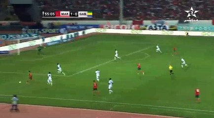 Khalid Boutaib Goal HD - Morocco	2-0	Gabon 07.10.2017