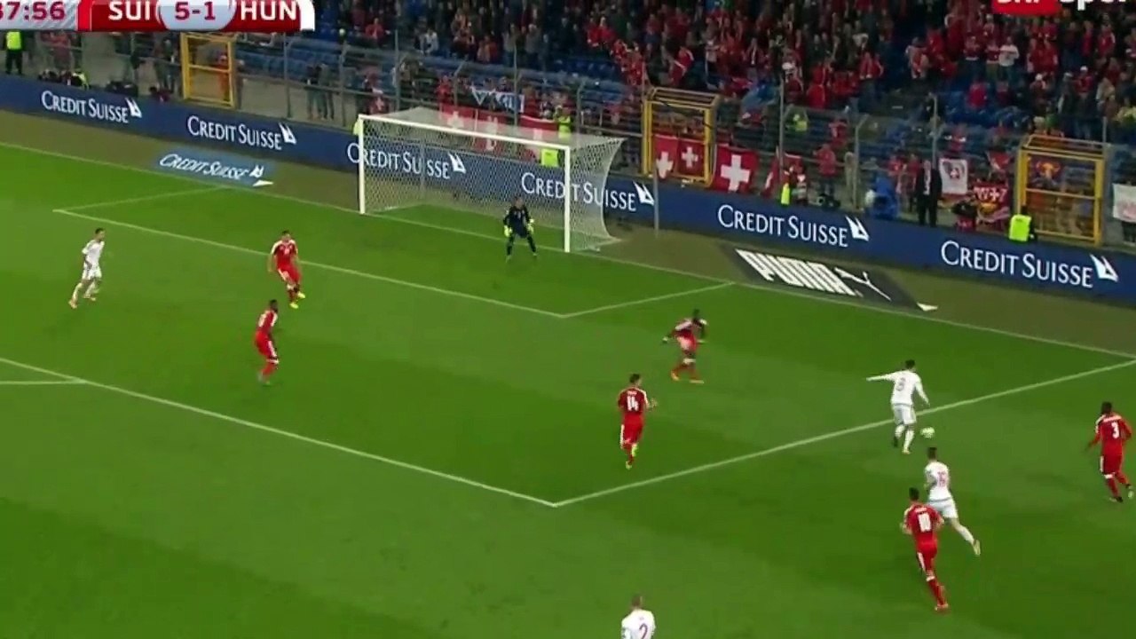 Roland Ugrai Goal HD - Switzerland 5 - 2 Hungary - 07.10.2017 (Full Replay)