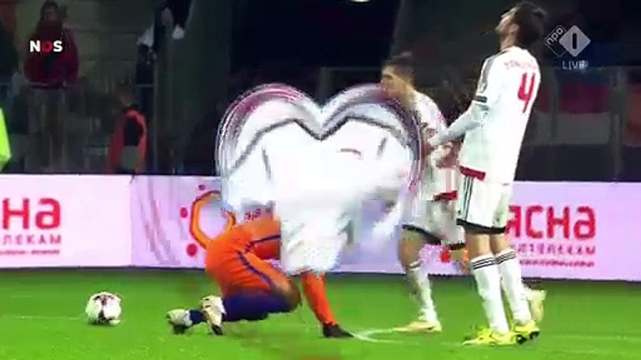 Memphis Depay Goal HD - Belarus 1-3 Netherlands 07.10.2017