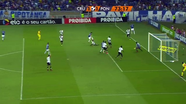Thiago Neves Goal HD - Cruzeiro	1-1	Ponte Preta 07.10.2017