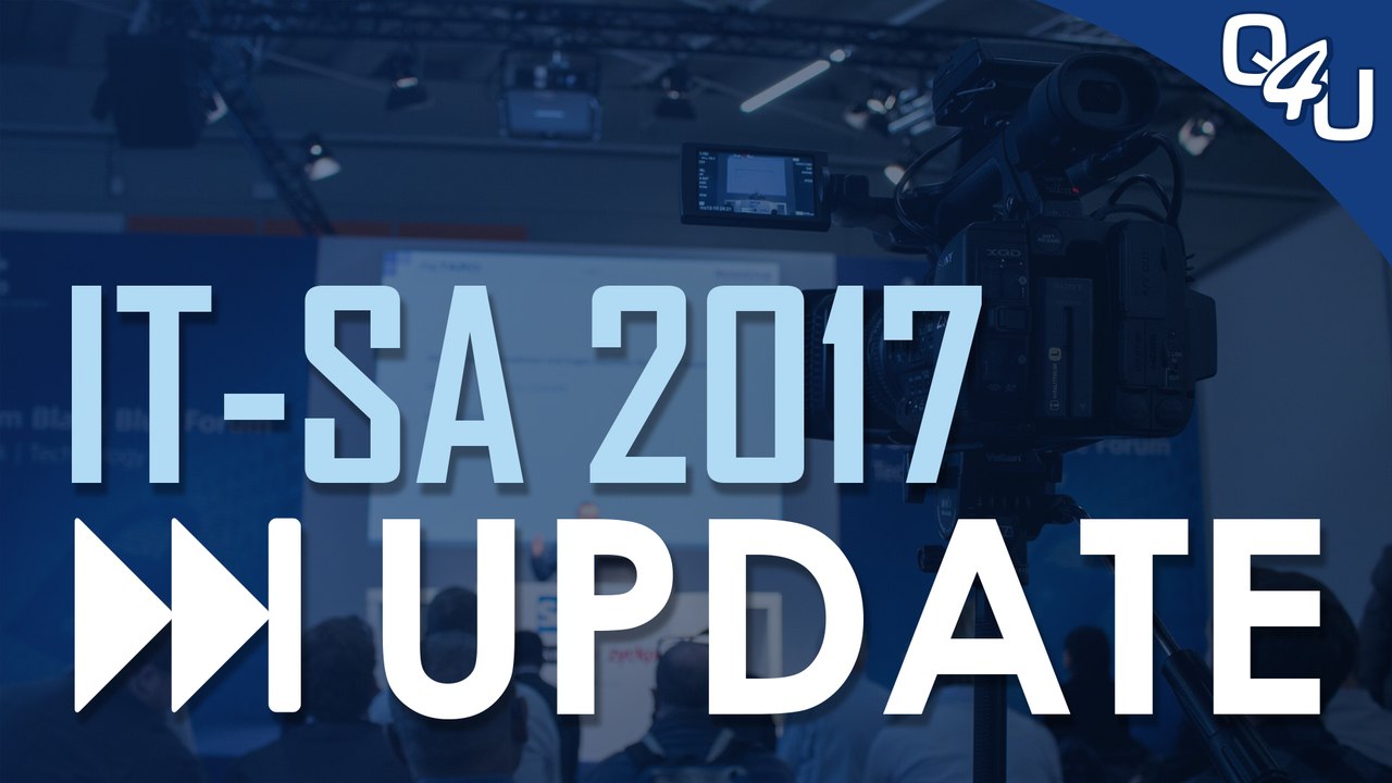 QSO4YOU auf der IT-SA 2017 - QSO4YOU Update #2
