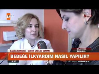 Bebeğe ilkyardım nasıl yapılır? - atv Gün Ortası Bülteni