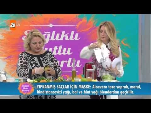 Yıpranmış saçlar için maske - Sağlıklı Mutlu Huzurlu 84. Bölüm - atv