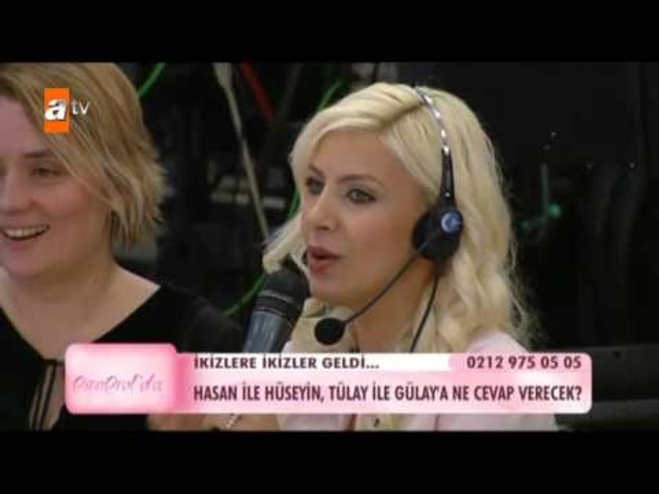 Hasan ile Hüseyin, Tülay ile Gülay'a ne cevap verecek? - Esra Erol'da 138. Bölüm - atv