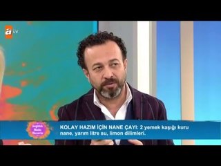 Kolay hazım için nane çayı - Sağlıklı Mutlu Huzurlu 88. Bölüm - atv