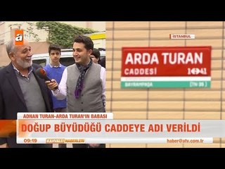 Arda Turan'ı gururlandıran jest - atv Kahvaltı Haberleri