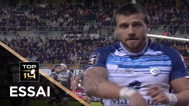 TOP 14 - Essai Julien CAMINATI (CO) - Brive - Castres - J7 - Saison 2017/2018