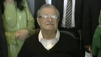 الموت يغيب الطالباني أول رئيس غير عربي للعراق